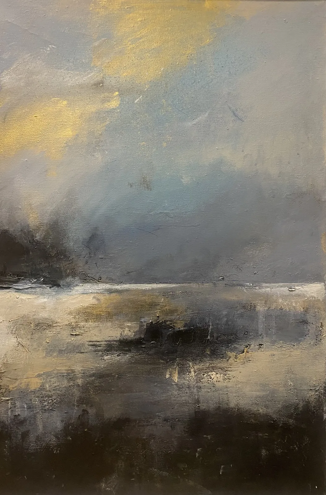 Akrylmålning I ljuset av Anna-Karin Bergius