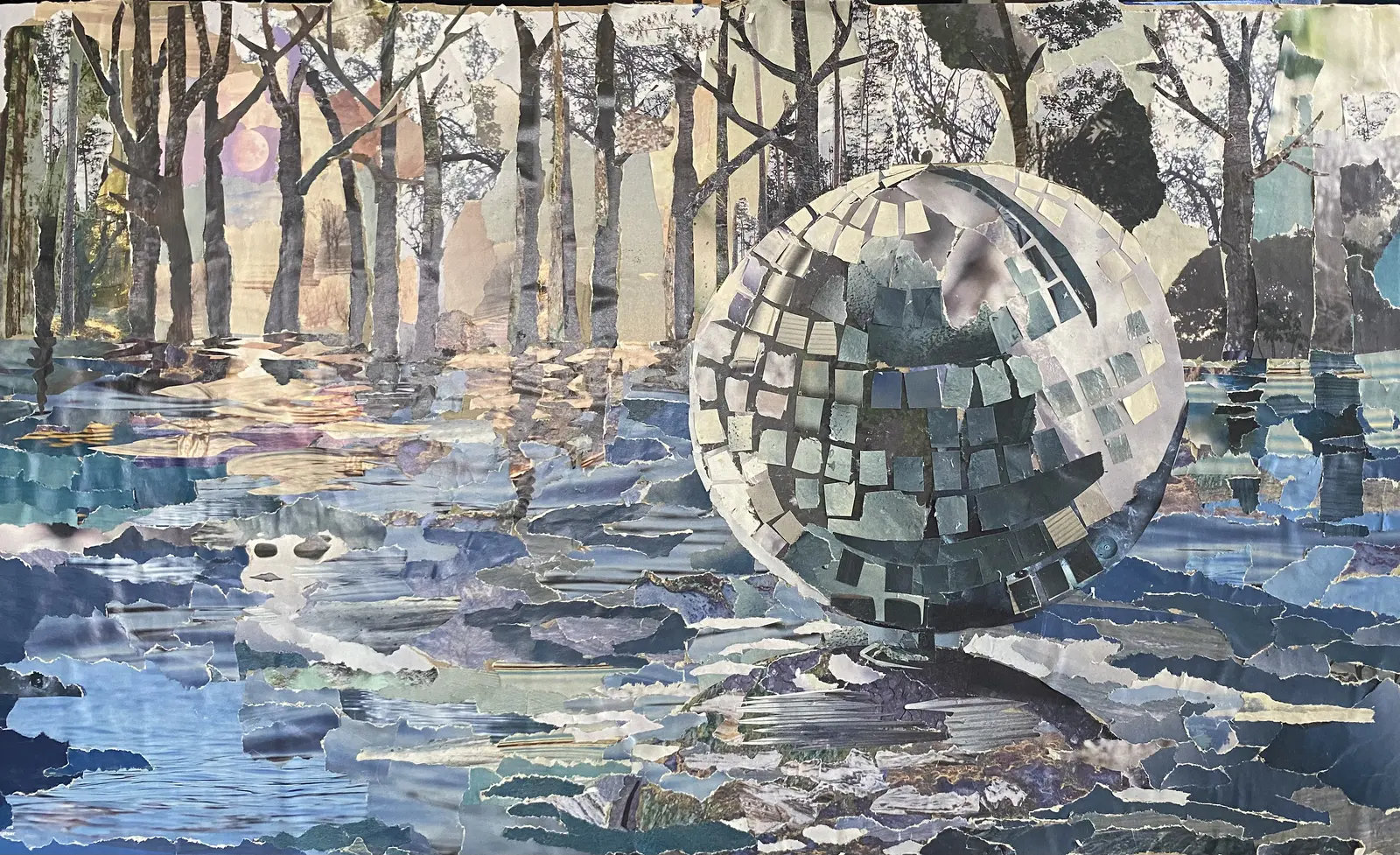 Discokula vid Växjösjön av Lena Brandt