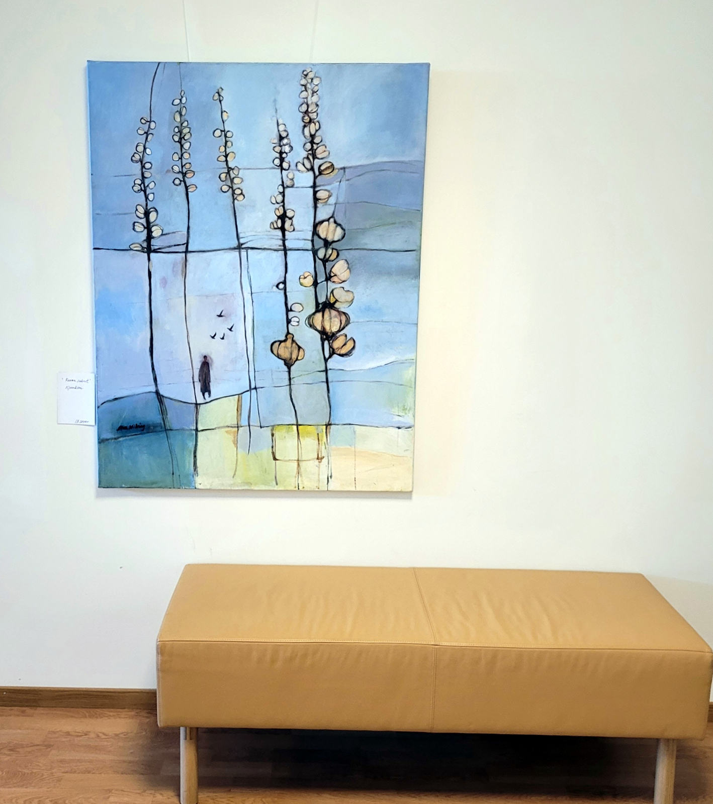 Oljemålning Vandring söderut av Mia Wiking