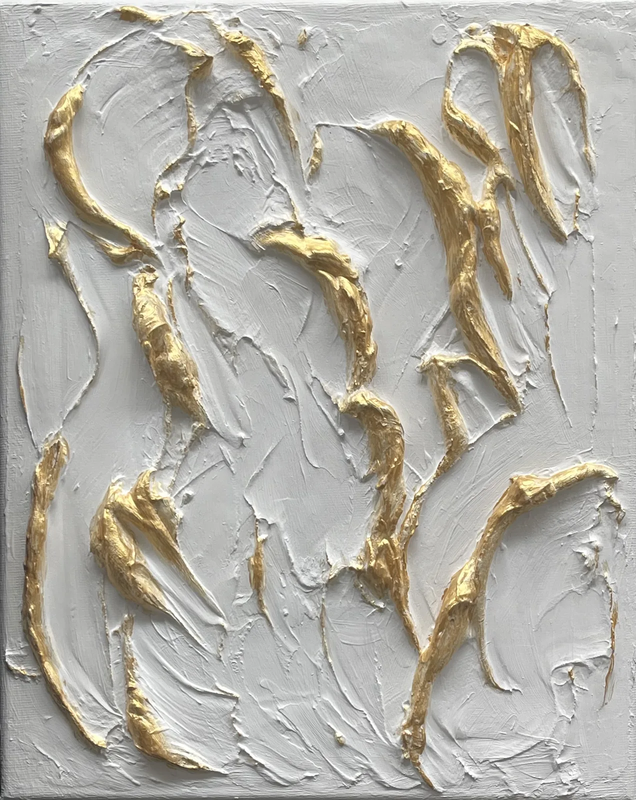 Akrylmålning Under vassen av Ann-Sofie Stjernkvist