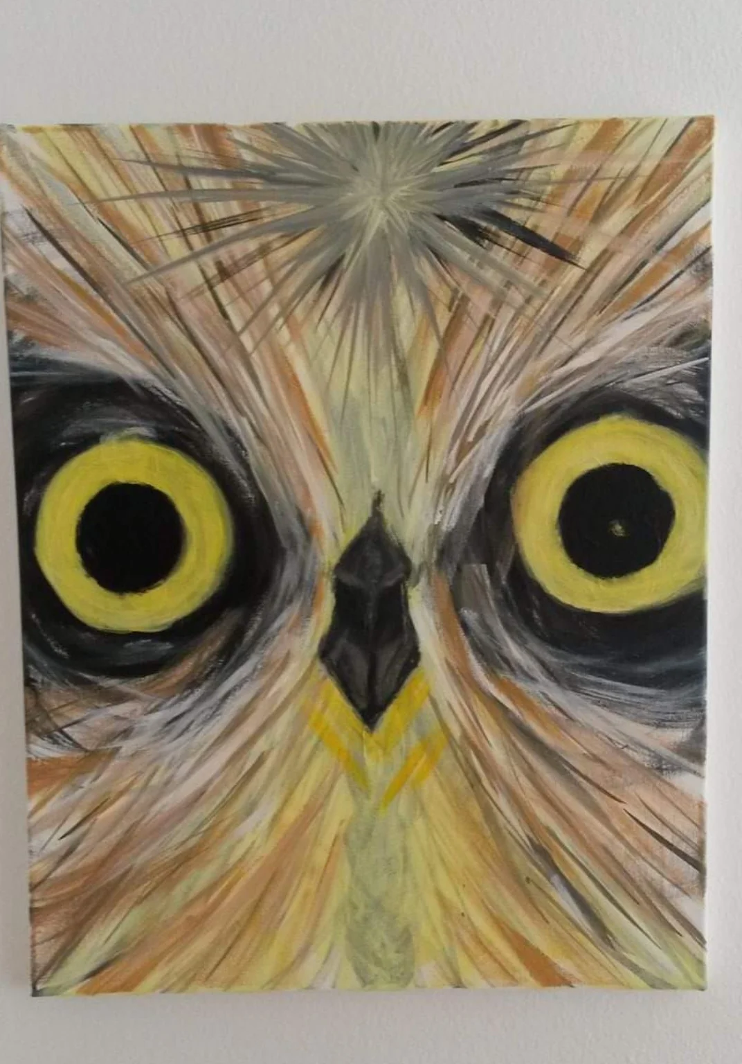 Akrylmålning SPIRIT av Johannes Danielsson