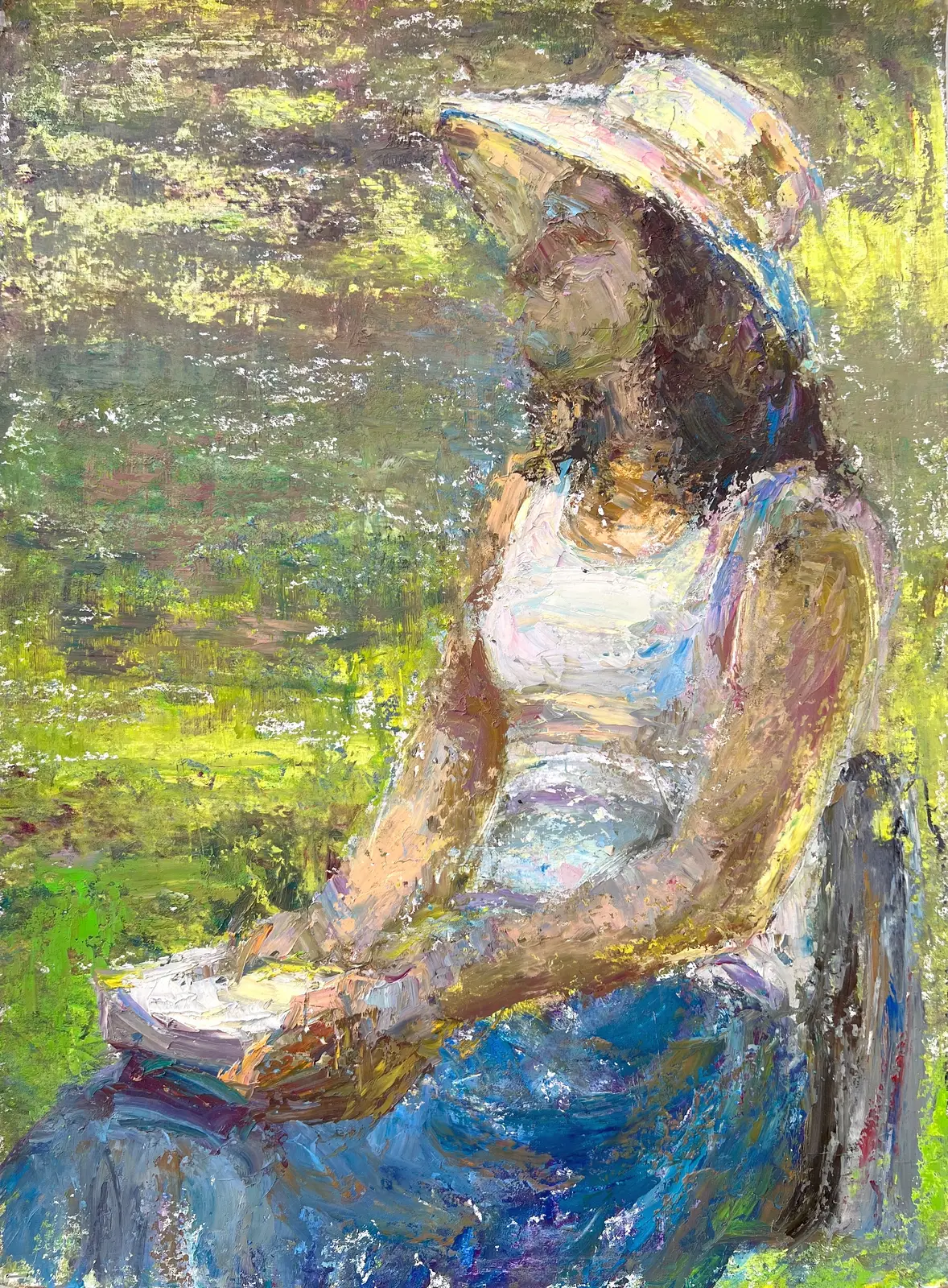 Oljemålning Symphony of Light av Zakhar Shevchuk