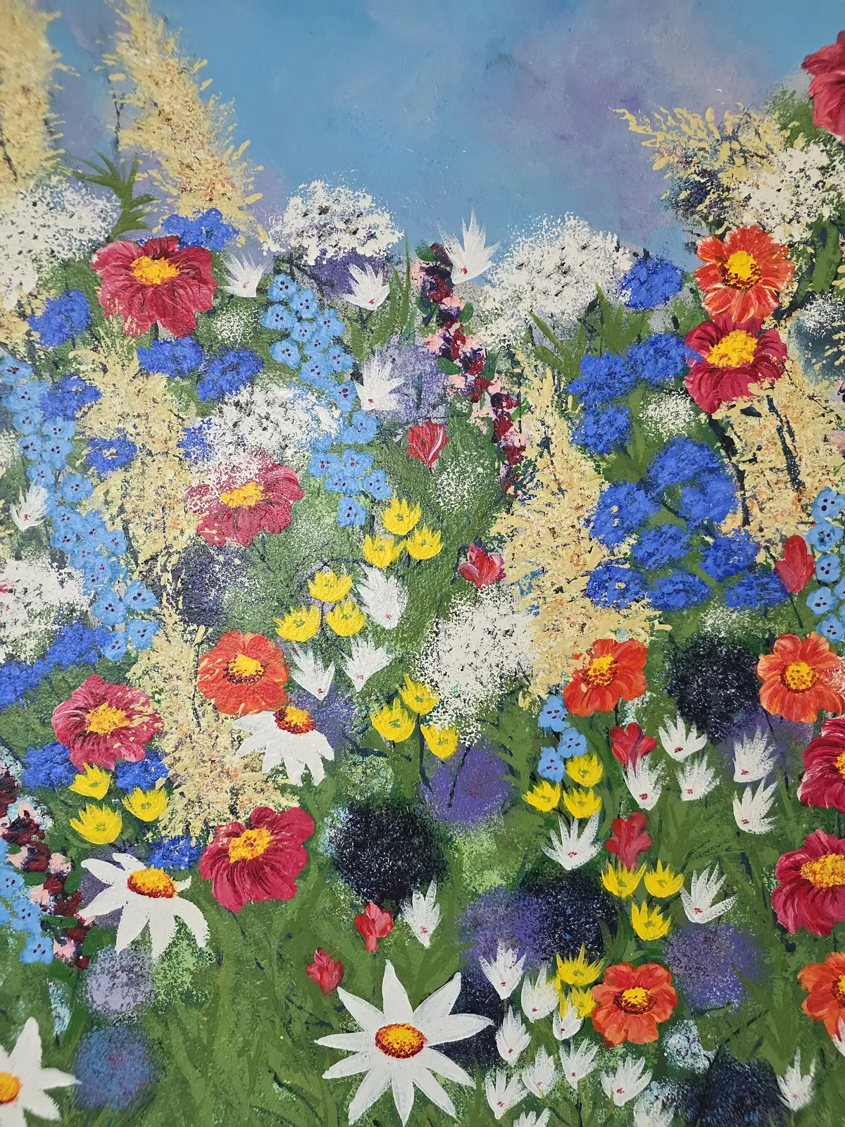 Akrylmålning av Olesia Sytnychenko