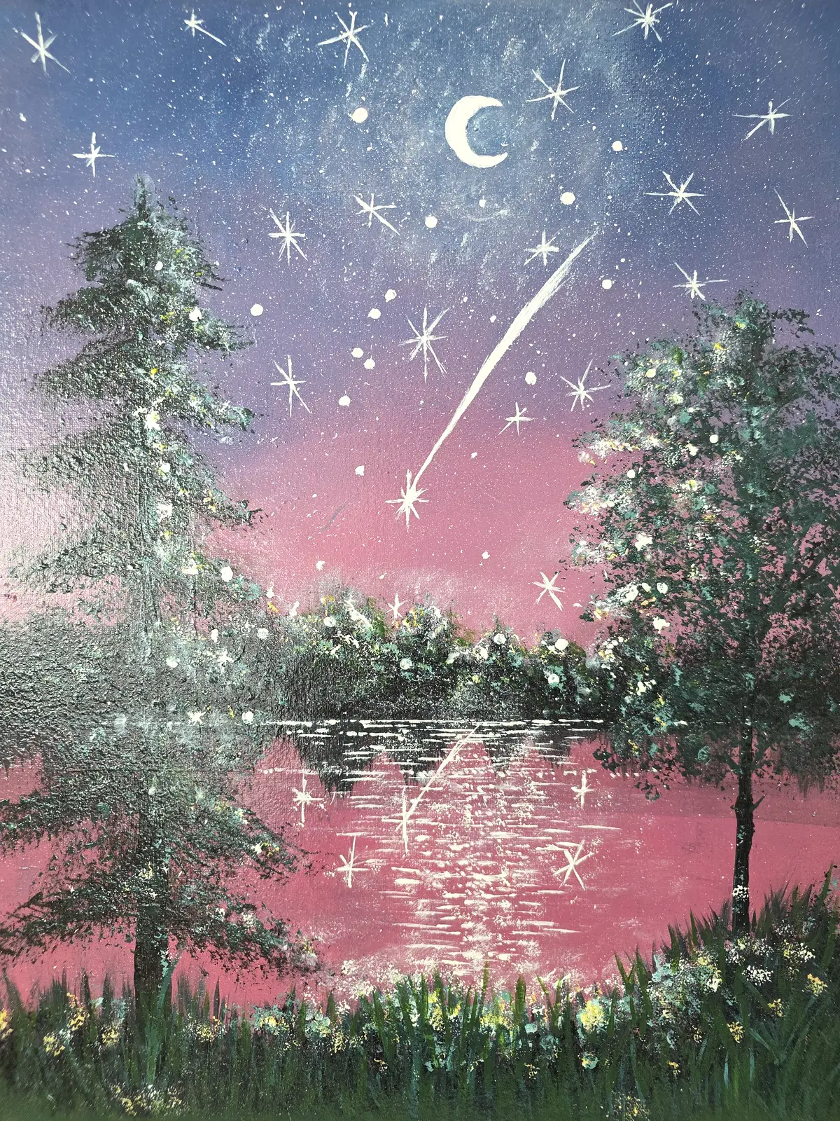 Akrylmålning av Olesia Sytnychenko