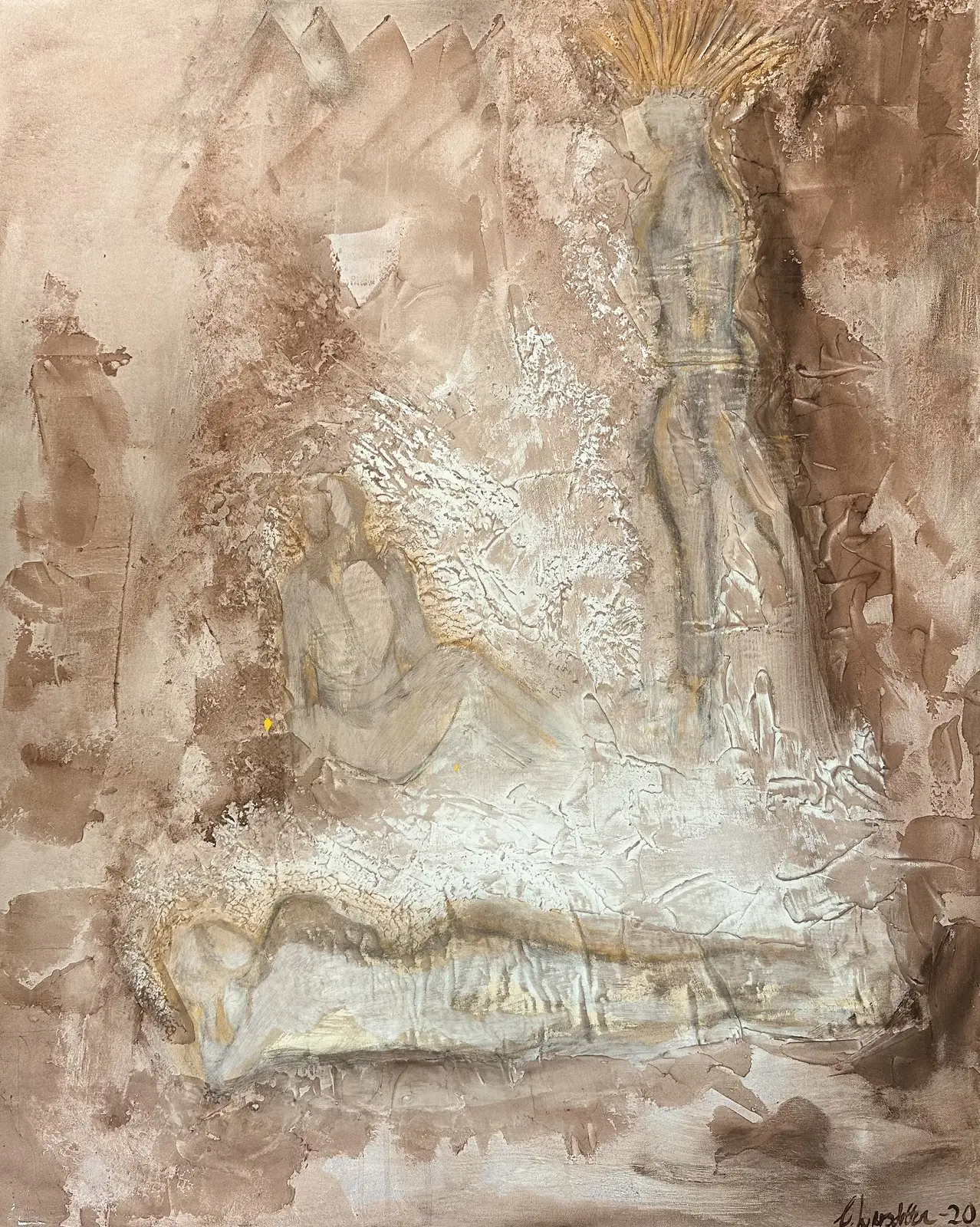 Akrylmålning Queens av Cecilia Larsdotter