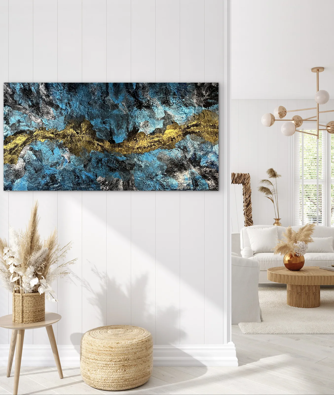 Akrylmålning Eternal reef av Helena Rystedt