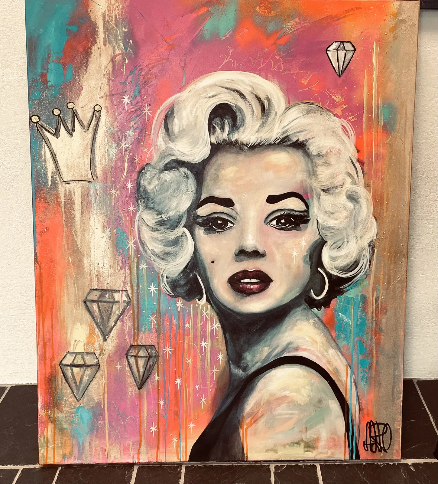 SHINE LIKE A DIAMOND av Ann-Louise Rosvall ART