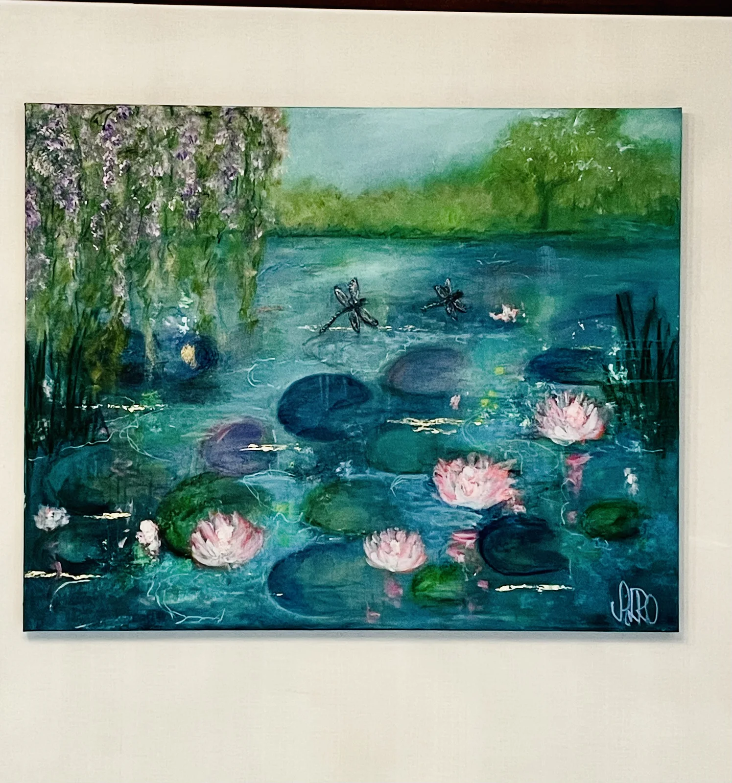 QUEEN OF THE LILLYS av Ann-Louise Rosvall ART