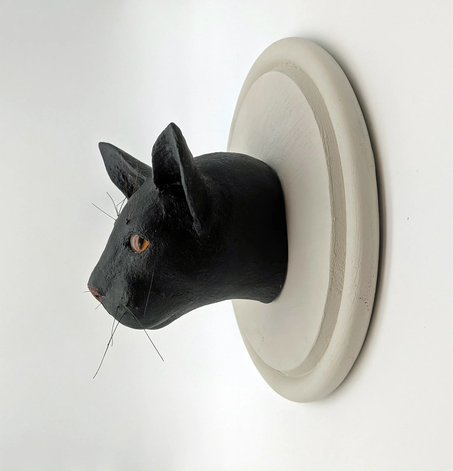 Skulptur Katt av Eva Alexanderson