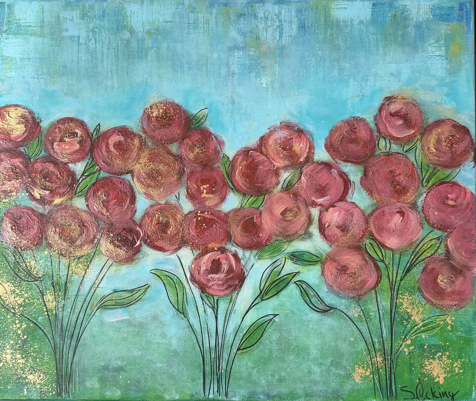 Wild roses av Sofie Öcking