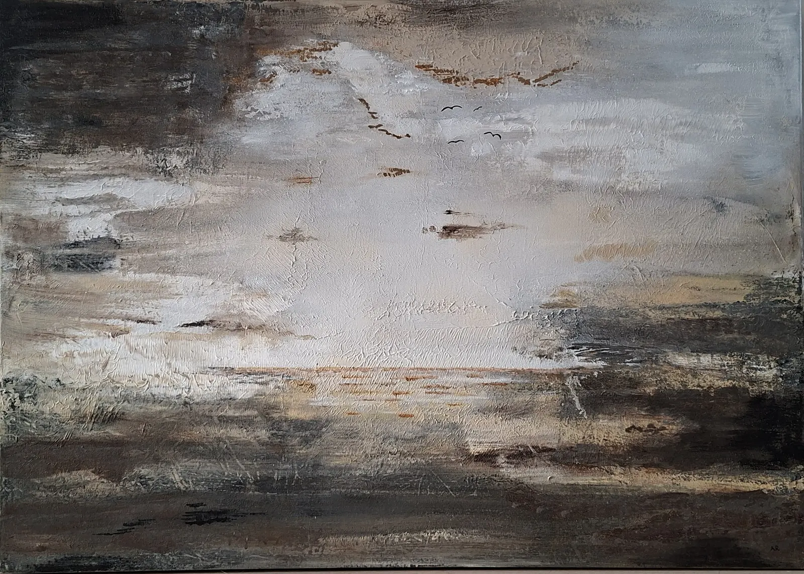 Akrylmålning av Annmarie Ramnitz