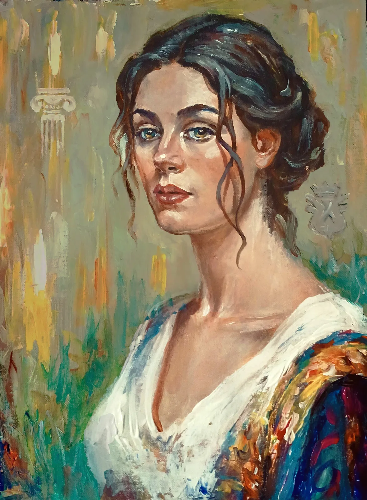 Oljemålning av Dimitri Zukov