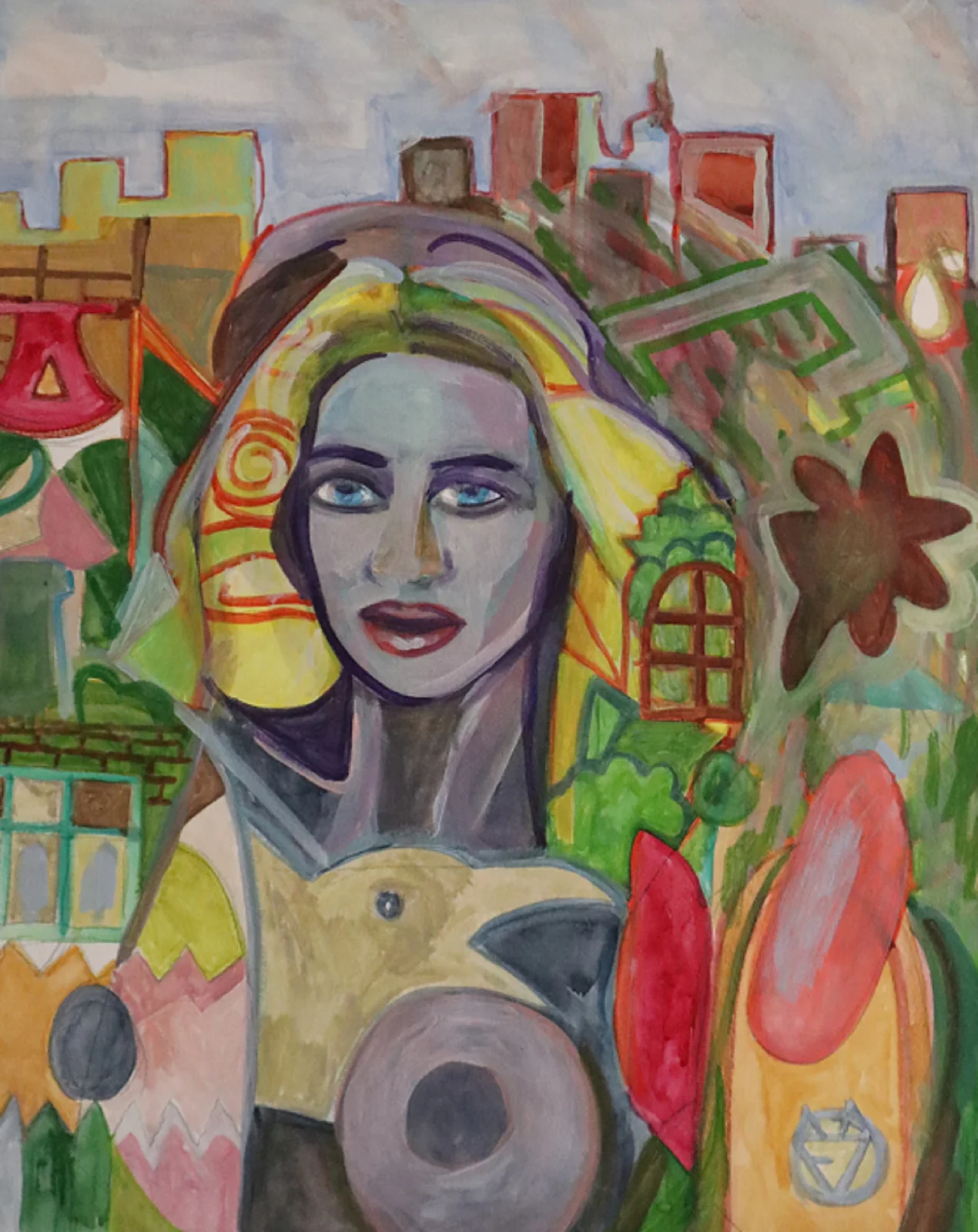 120 ) Holly in Central Park av Victor Finnigan