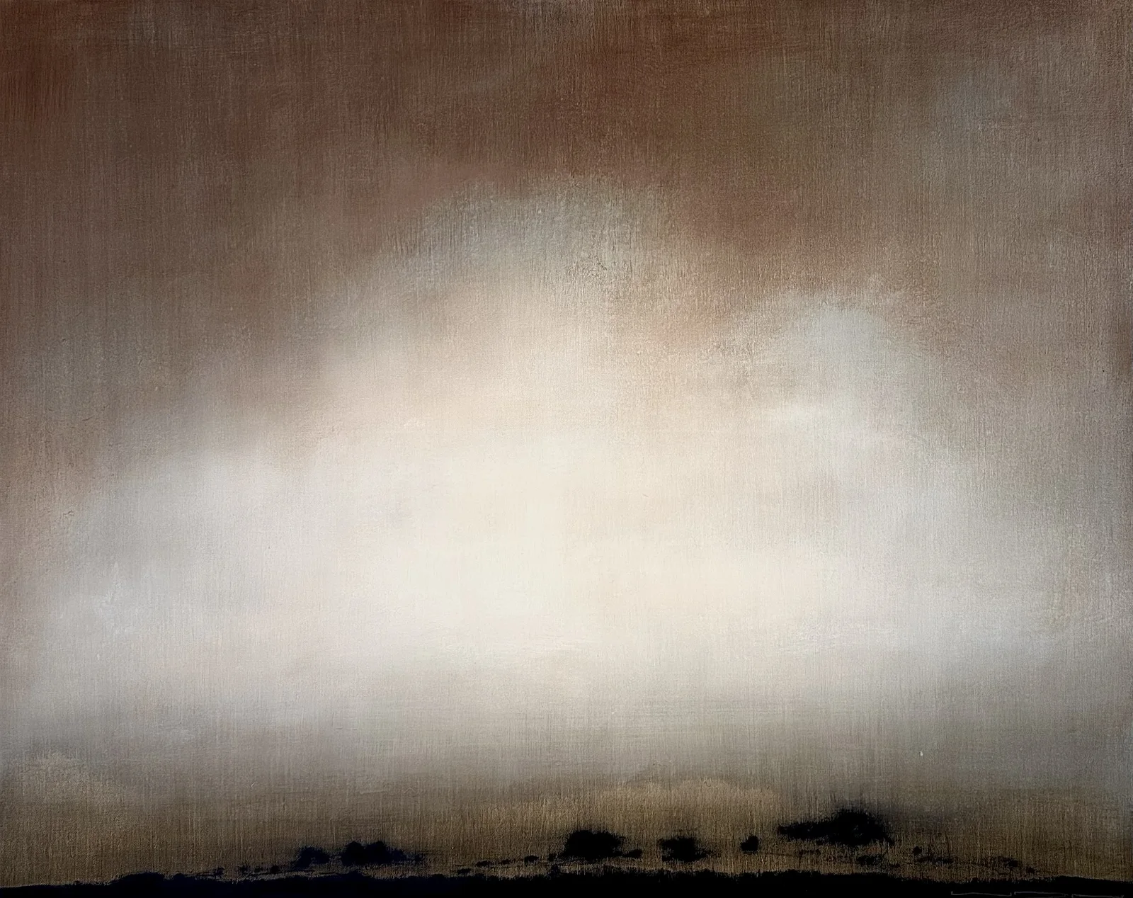 Akrylmålning Kvällsljus av Wilma Dagmar Norman