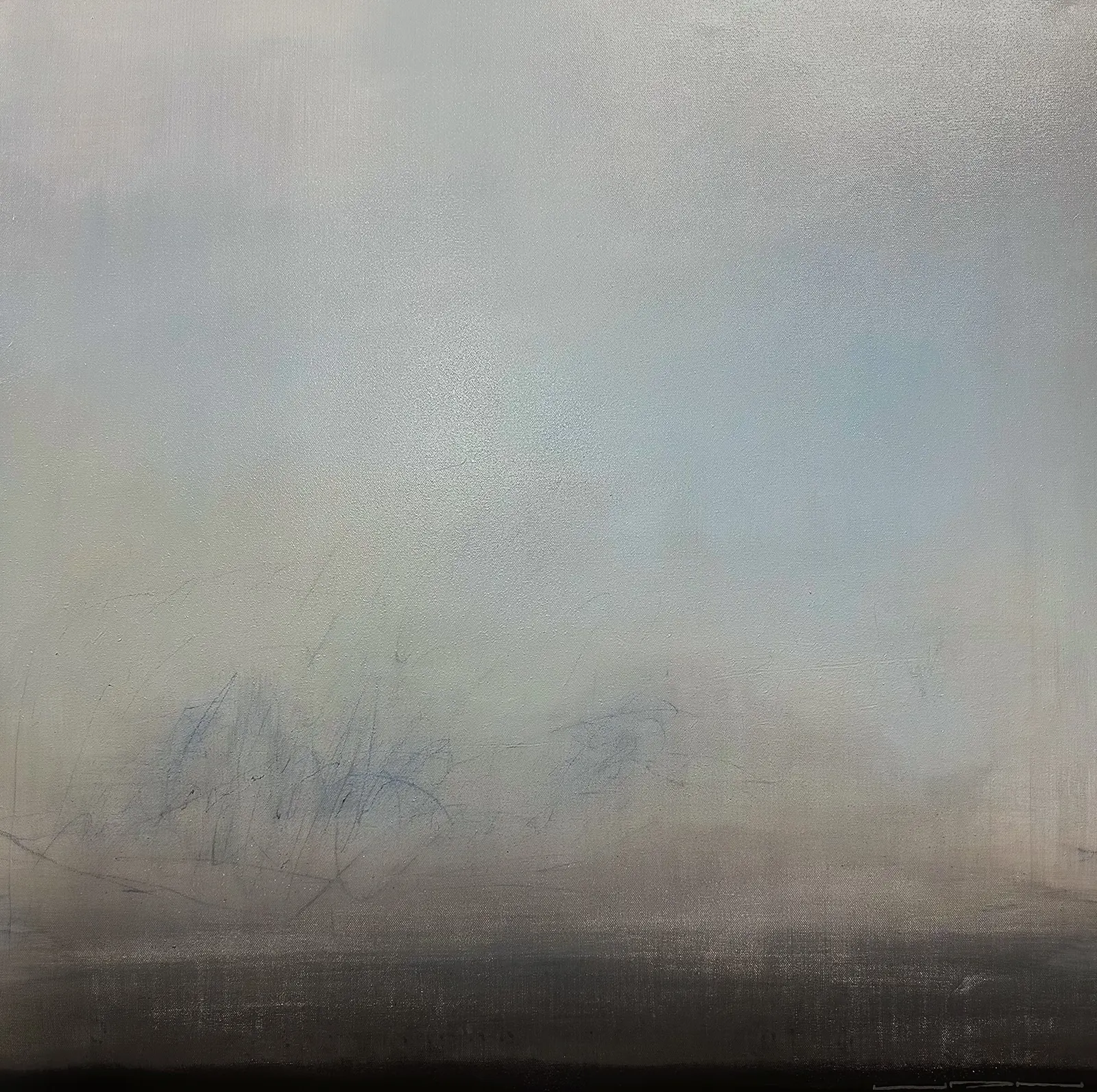 Akrylmålning Kuling av Wilma Dagmar Norman