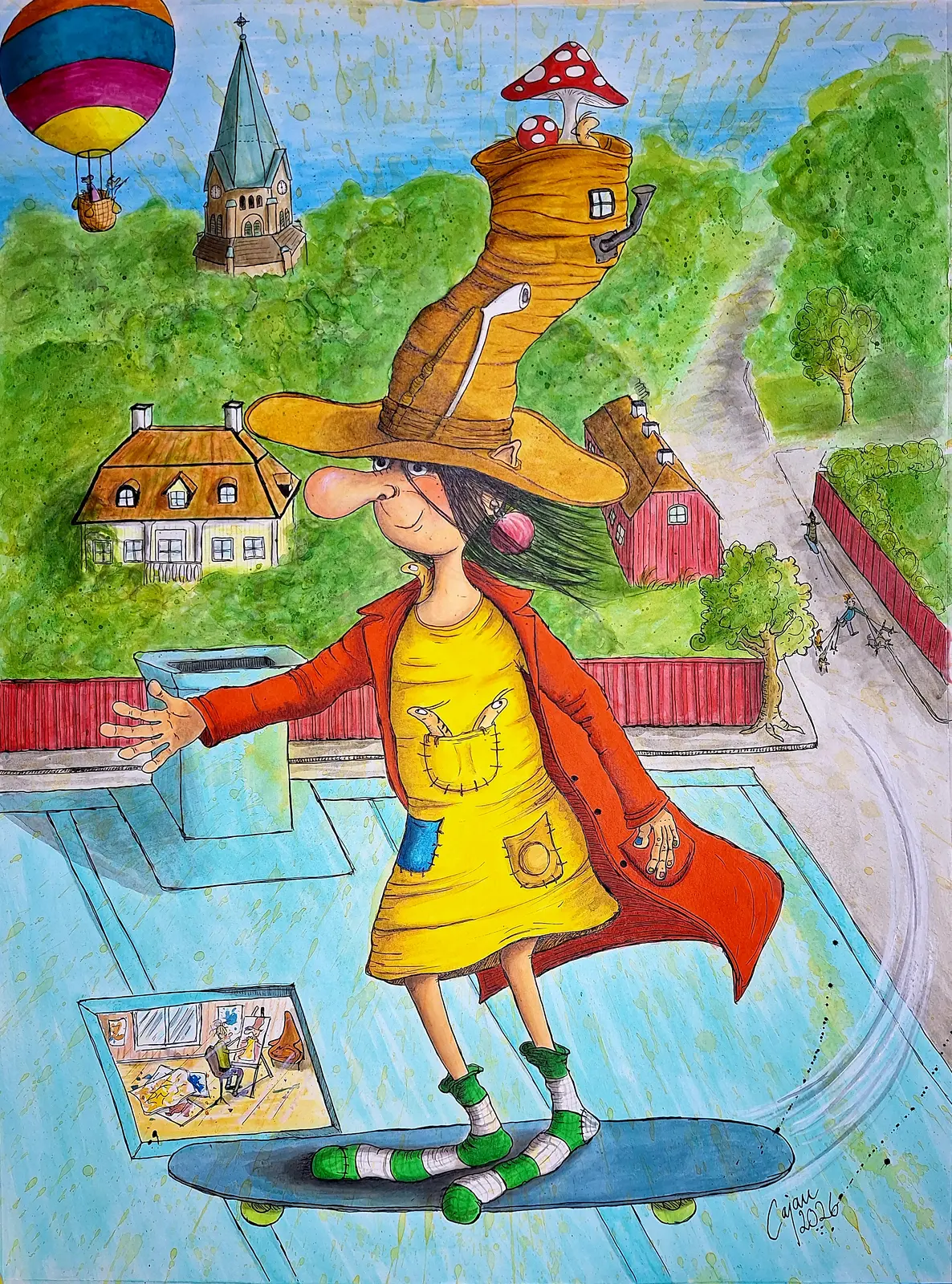 Häxan Strula av Carina Cajan Jansson