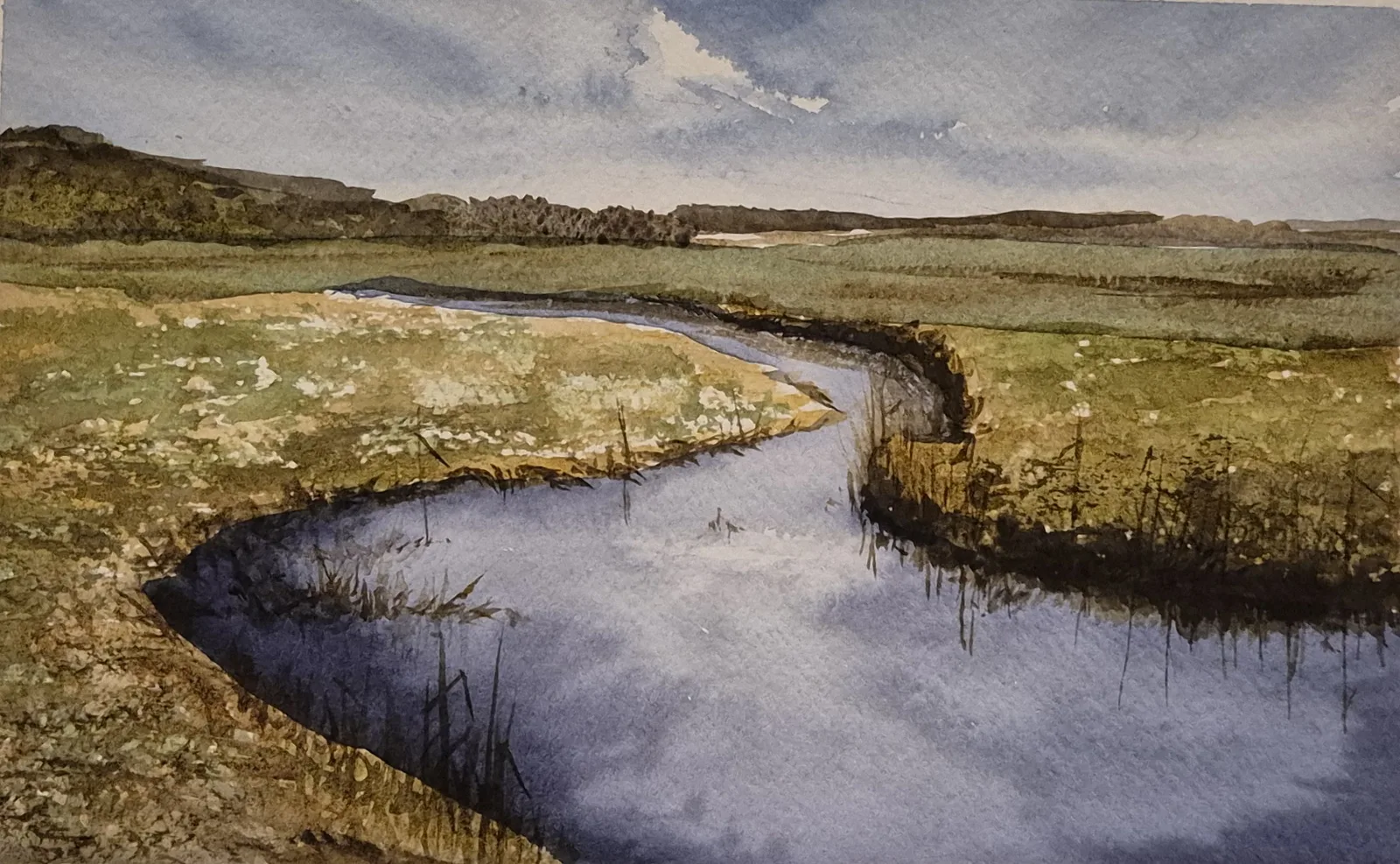 Akvarell av Maria Lindström