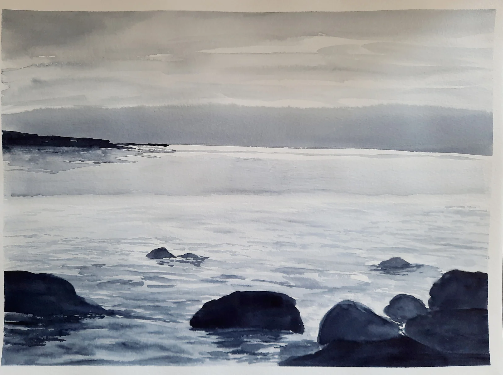 Akvarell av Maria Lindström