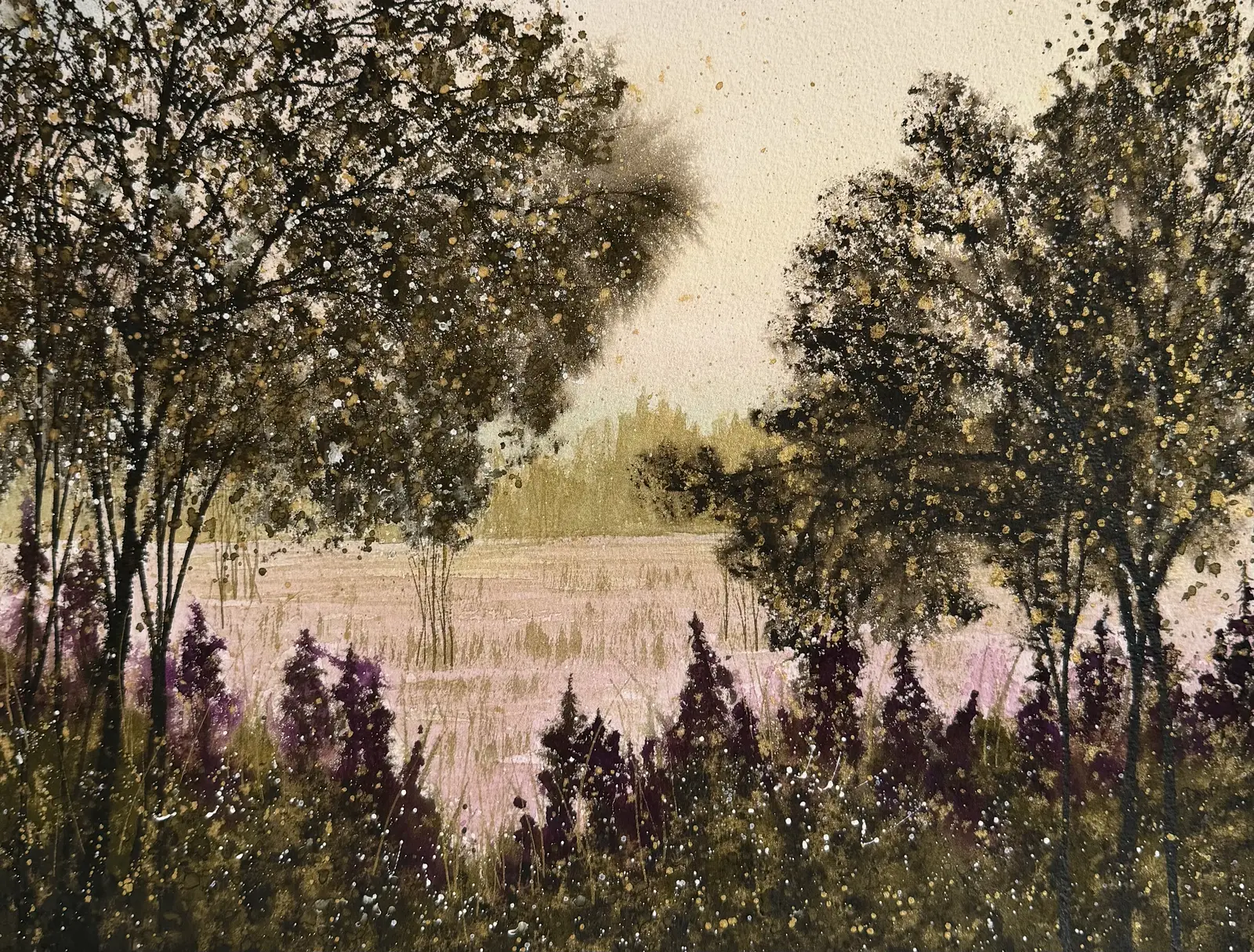 Akvarell Sommarlängtan av Desirée Rutqvist