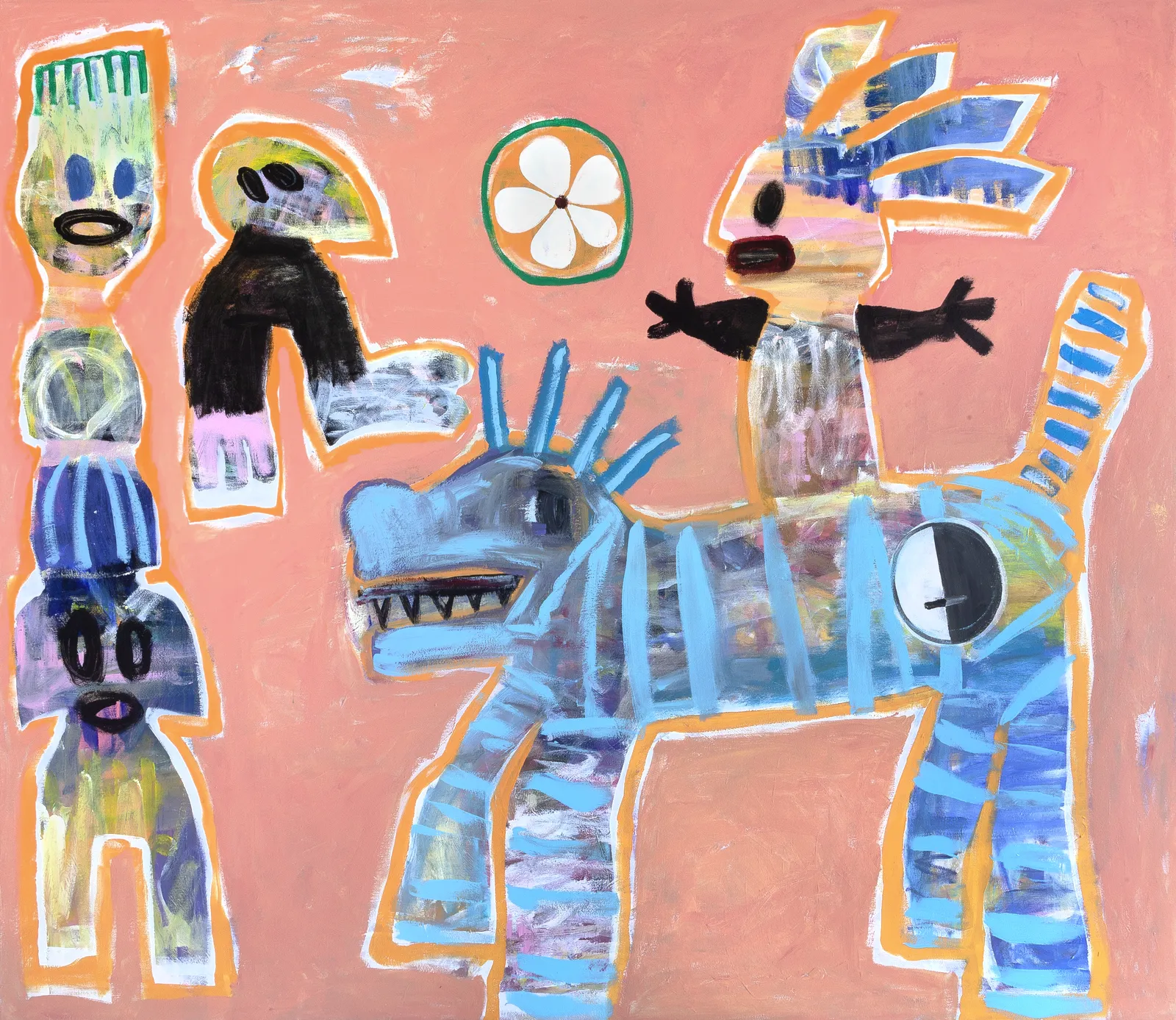 Akrylmålning A New Day av Tommy Lennartsson