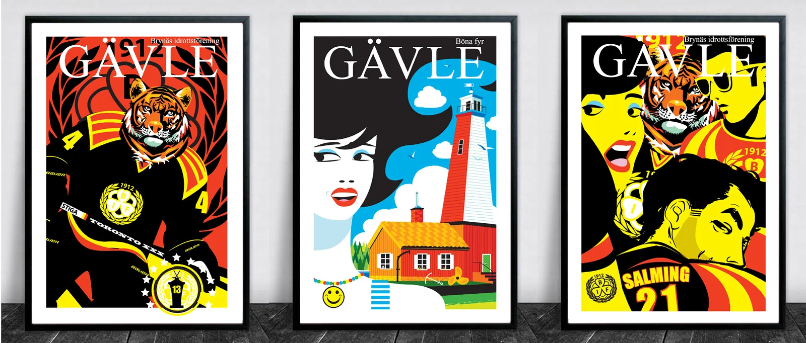 Gefle iconographica av Ola Carlberg