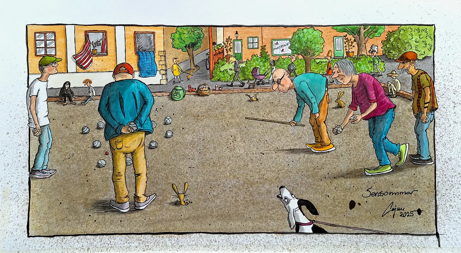 Sensommarboule av Carina Cajan Jansson