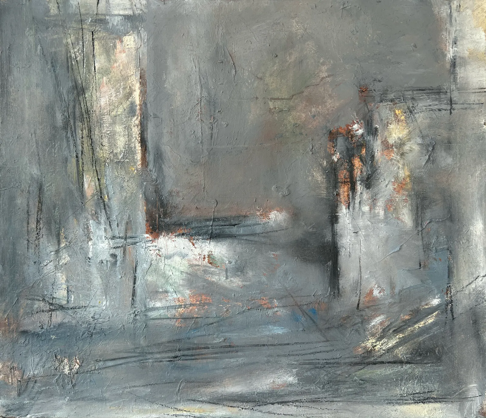 Oljemålning Metropolitan Rhythm av Zakhar Shevchuk