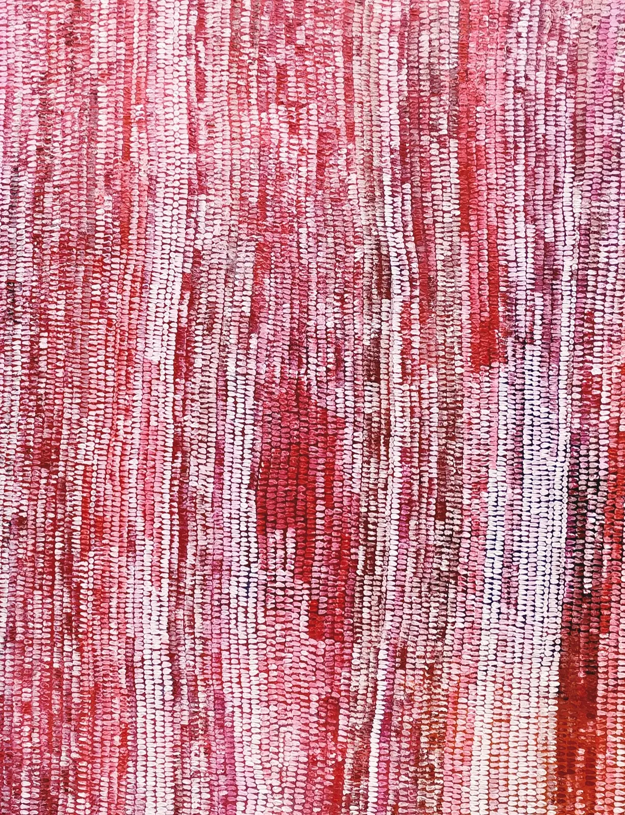 Akrylmålning Smak av jordgubbsglass av Tatsiana Örnlöv