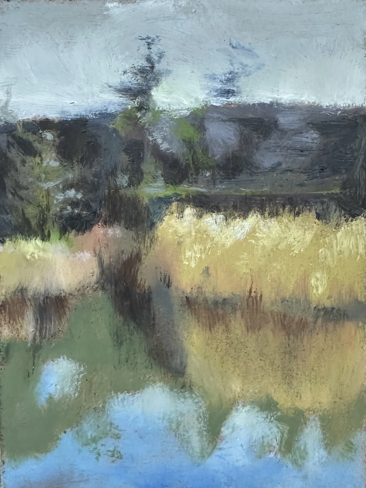 Oljemålning Stenkrossen av Thomas Ekdahl