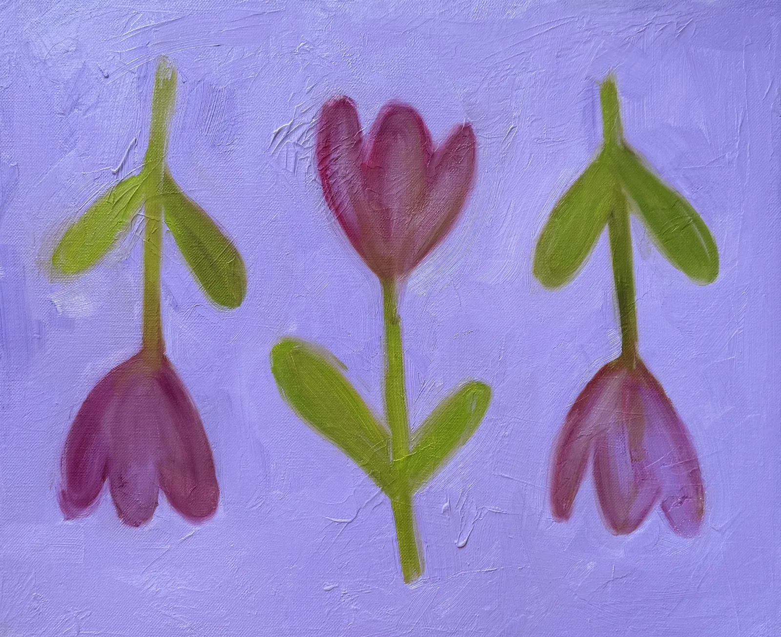 Oljemålning Tulips av Ekaterina Dutkevich