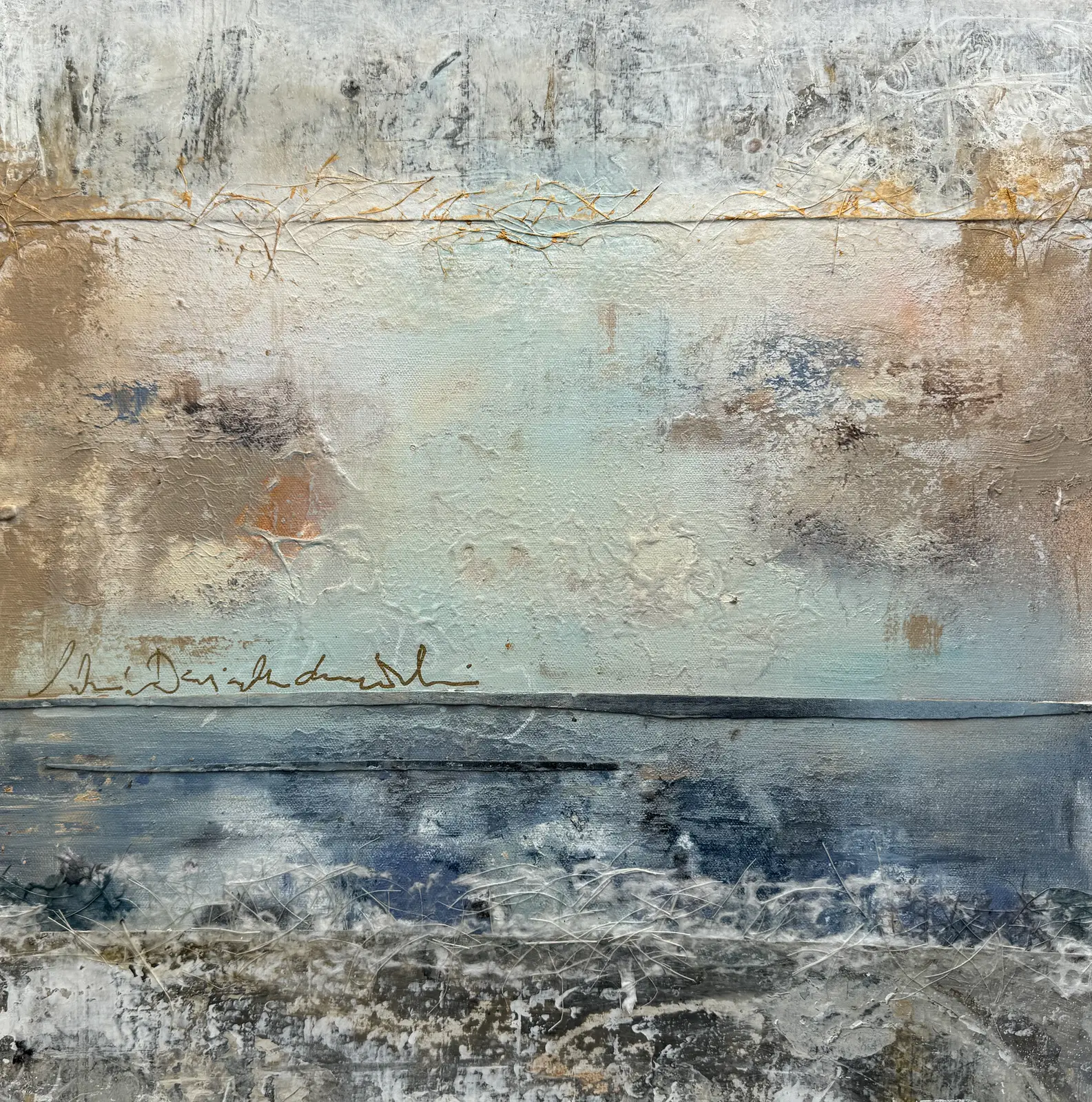 Akrylmålning Horisont av C. T. Hoffmann