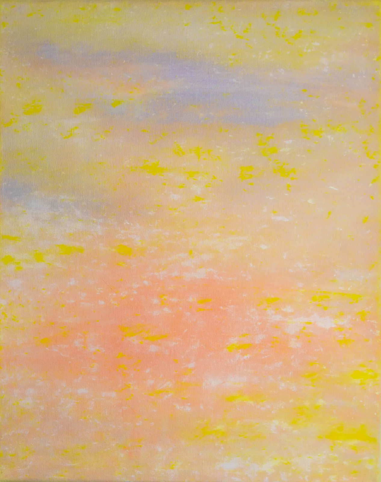 Oljemålning GOLDEN HOURS av Malin Sahlén