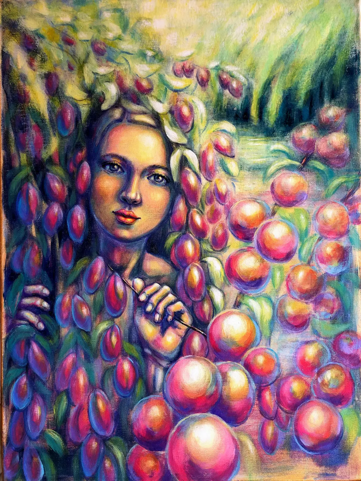 Plommonflickan av Nina Wedborn