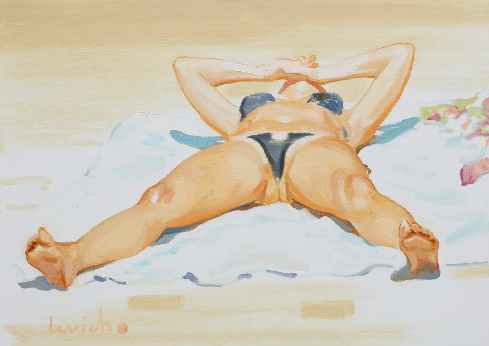 Oljemålning The Star av Alexander Levich