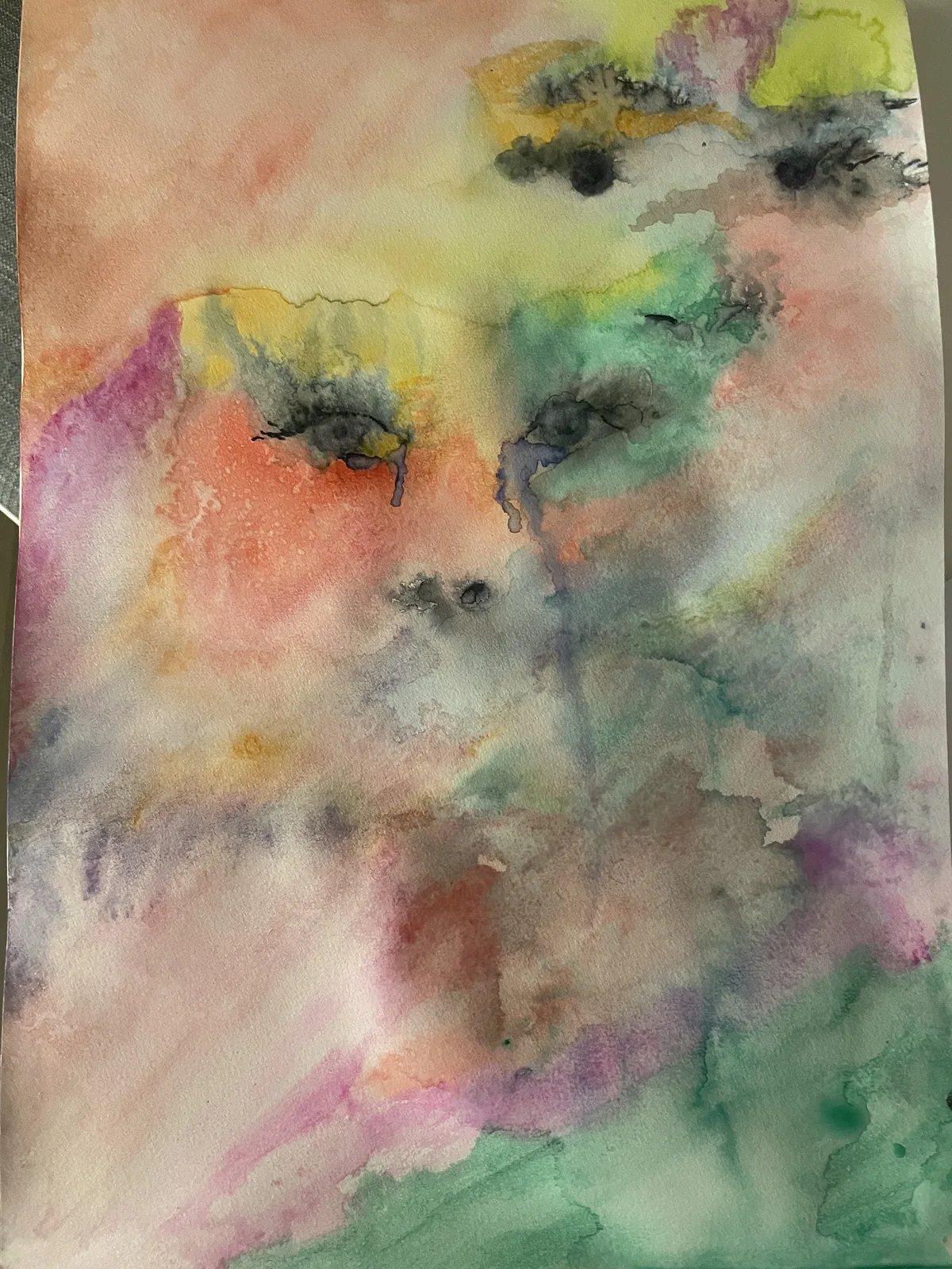 Akvarell Infinite av Maria Ålander