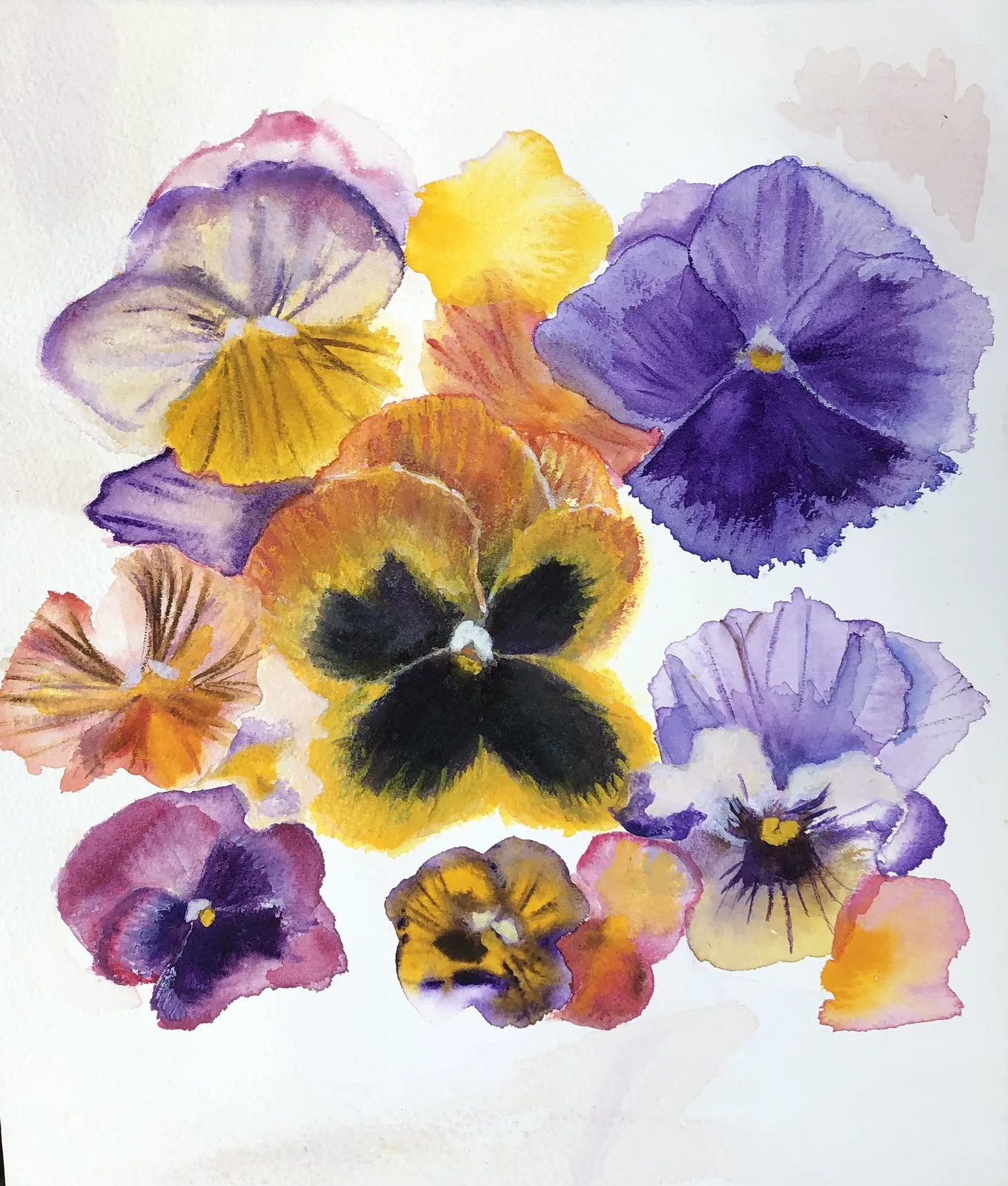 Akvarell Matrix Coastal Sunrise Mix av Christina Olsson