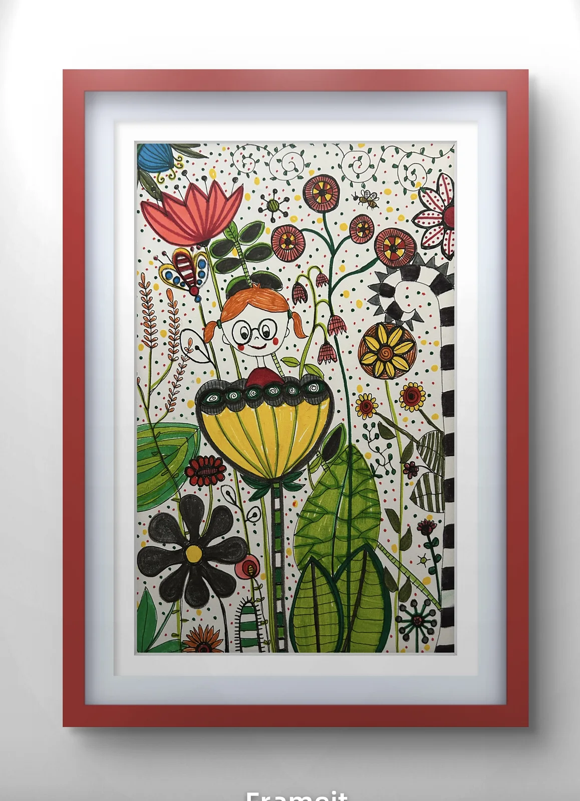 Flowergirl av Johanna Norrgård