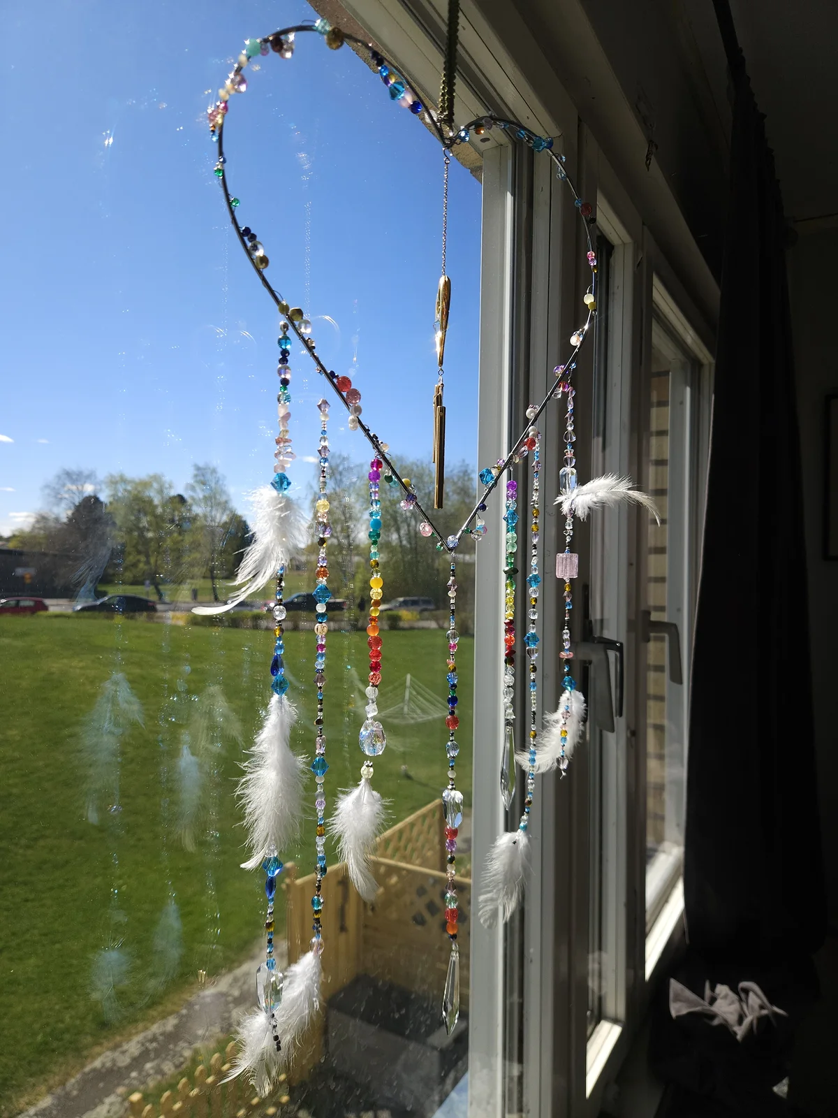 Aurora  unik drömfångare/solfångare/vindspel av Annah Wallgren