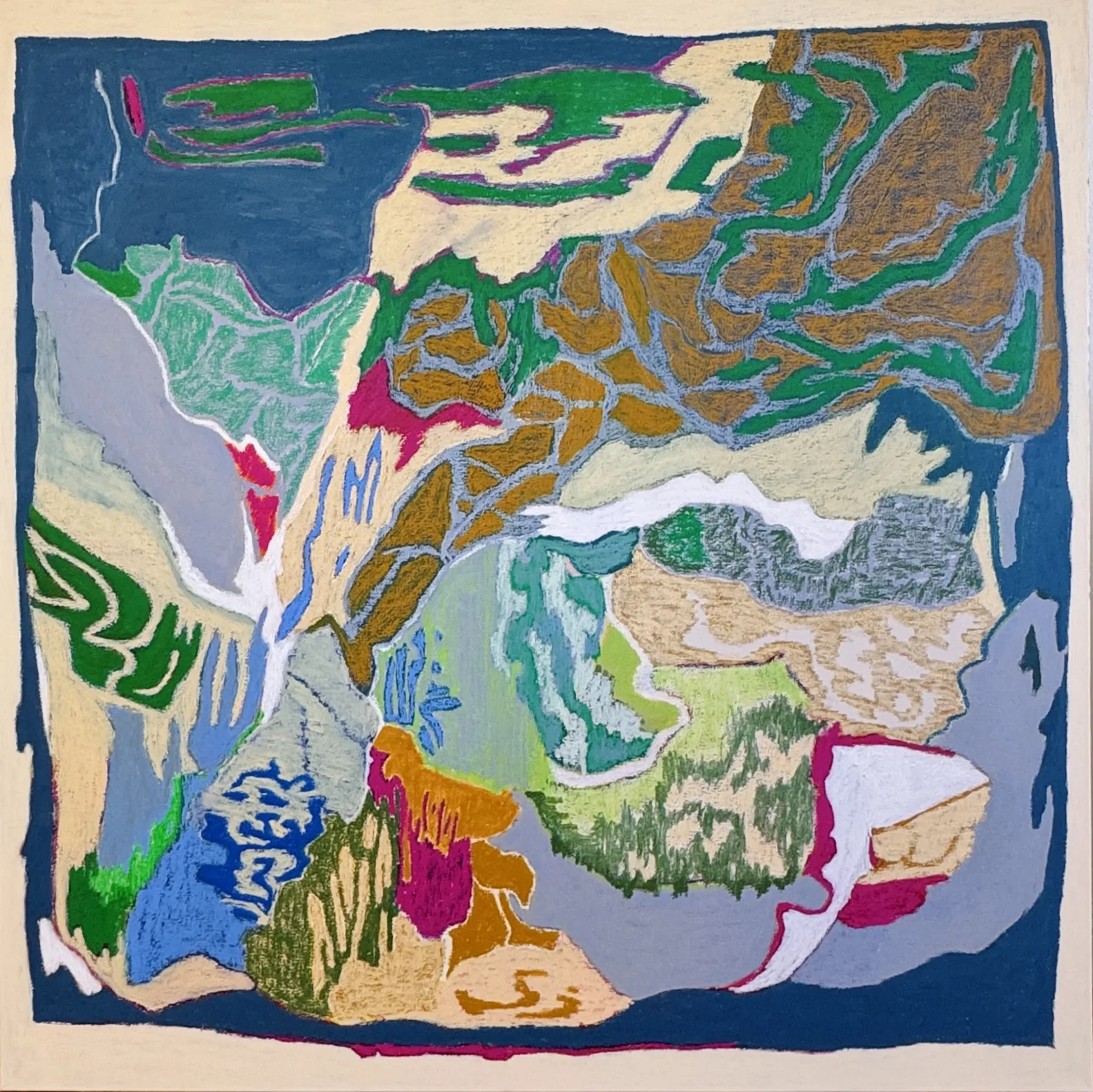 Oljemålning The bigger picture av Anna Forster