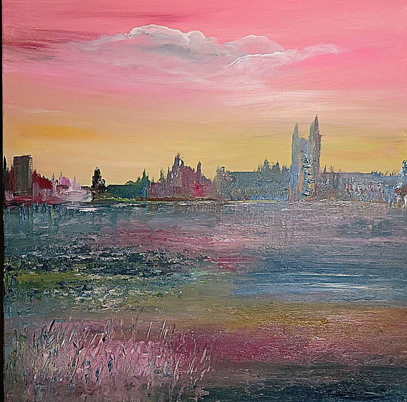 Akrylmålning av Jenny Gravestam