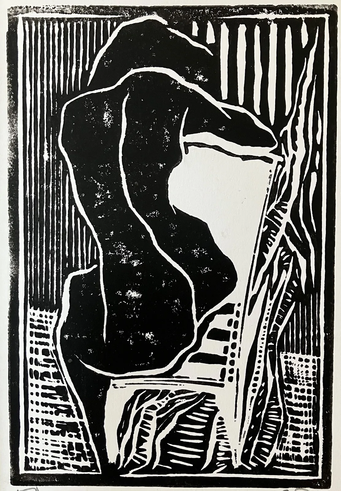 Naken modell Akt av Calin Ion Deas