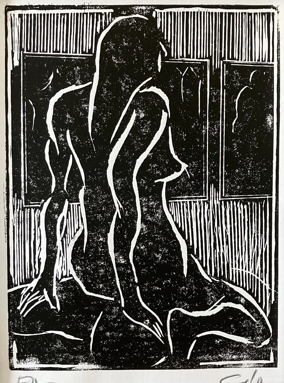 Naken modell Akt av Calin Ion Deas