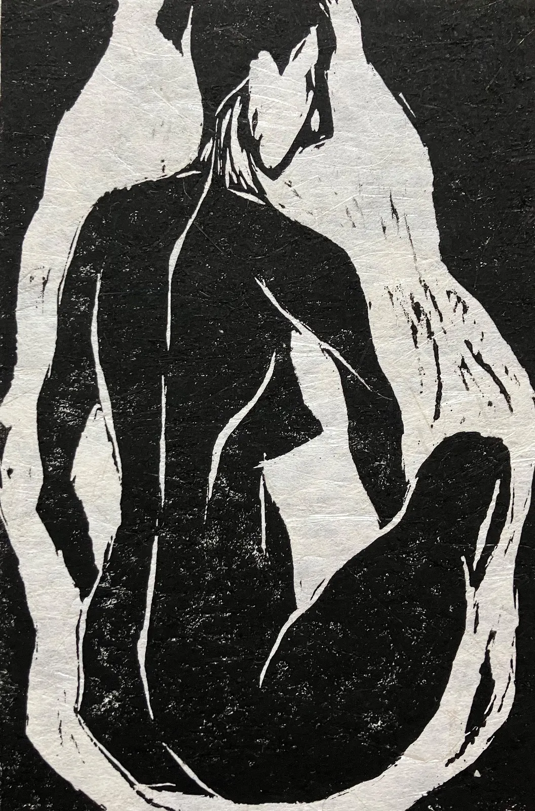 Naken modell Akt av Calin Ion Deas