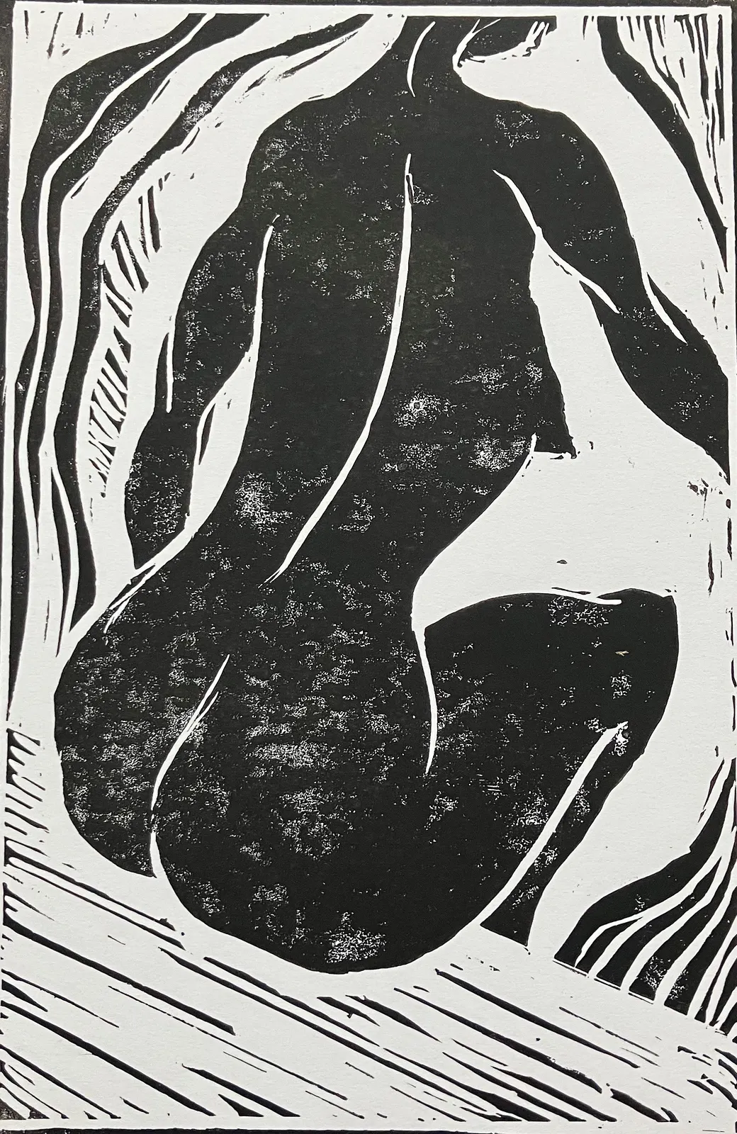 Naken modell Akt av Calin Ion Deas