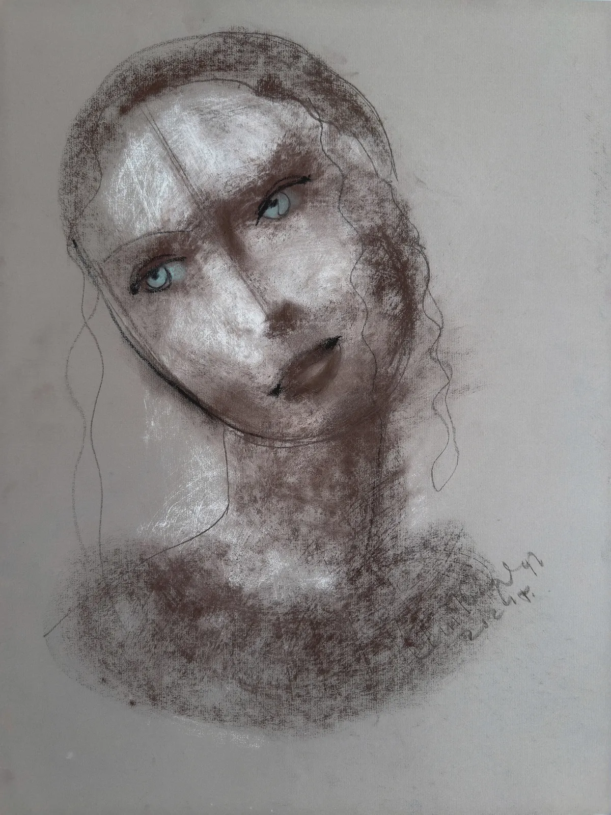 Pastel Portraits X av Ivan Tverdun