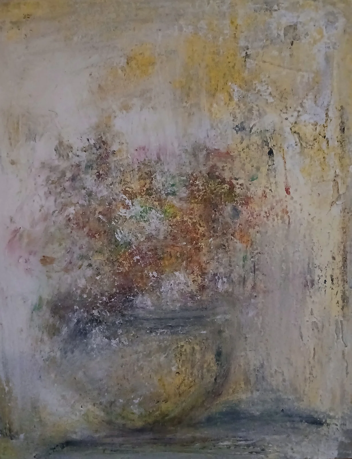 Akrylmålning "Harmoni" av Linda Maria