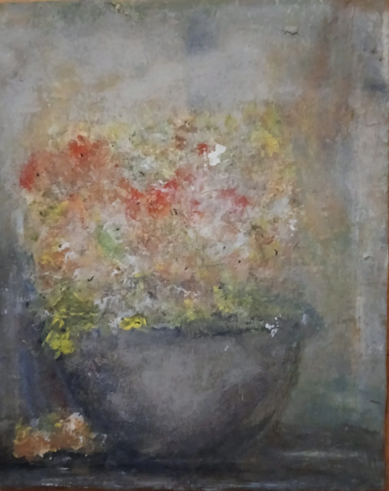 Akrylmålning "Solfångare" av Linda Maria