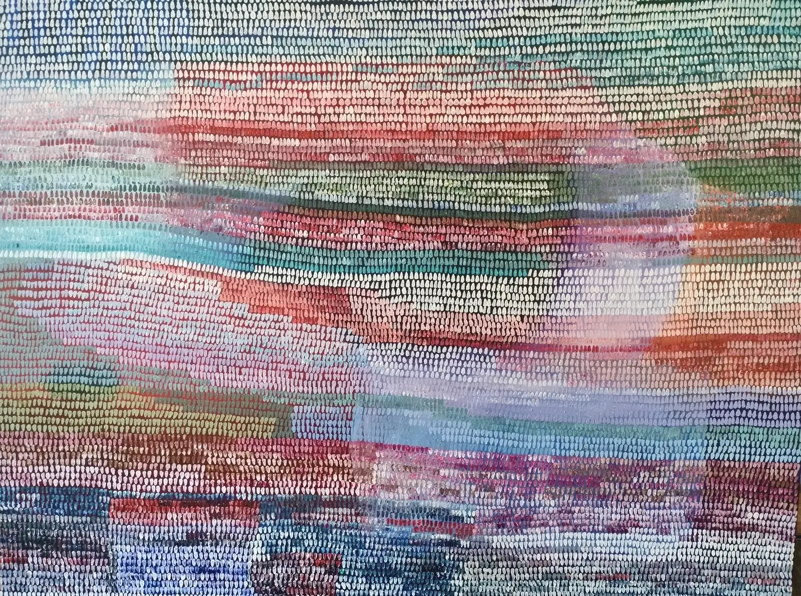 Akrylmålning Inre utrymme av Tatsiana Örnlöv