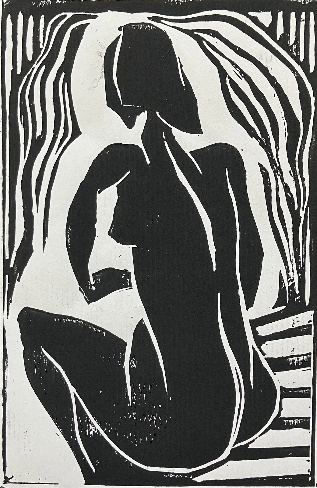 Naken modell Akt av Calin Ion Deas