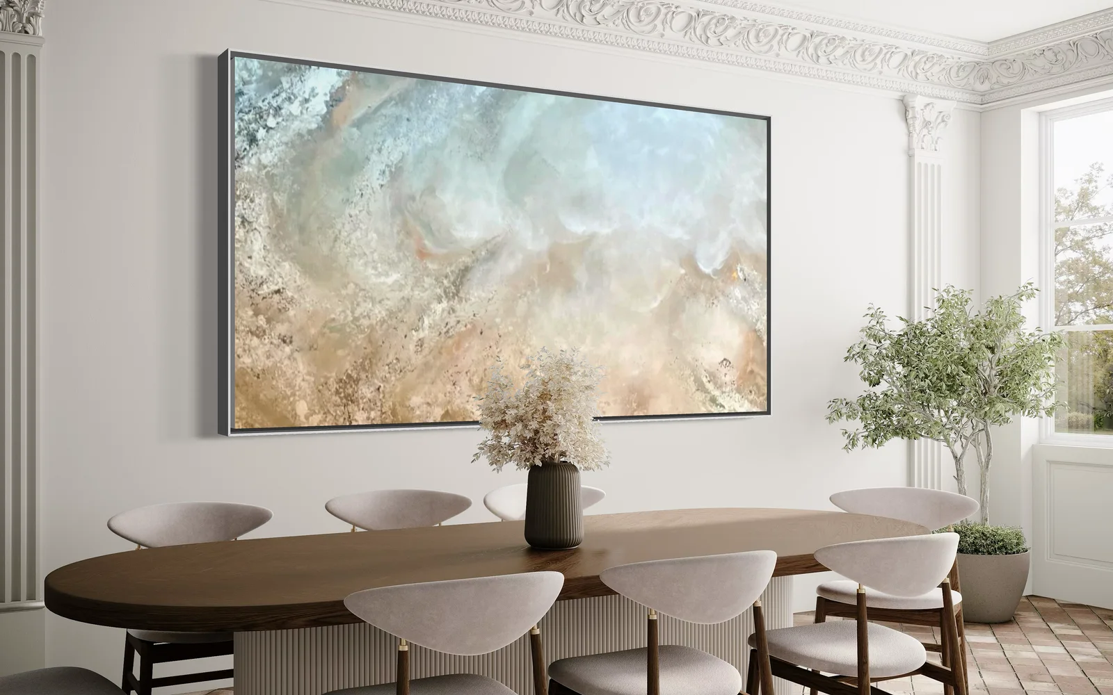 Akrylmålning Ground of tranquility (nytt!) av Patrik Sikon